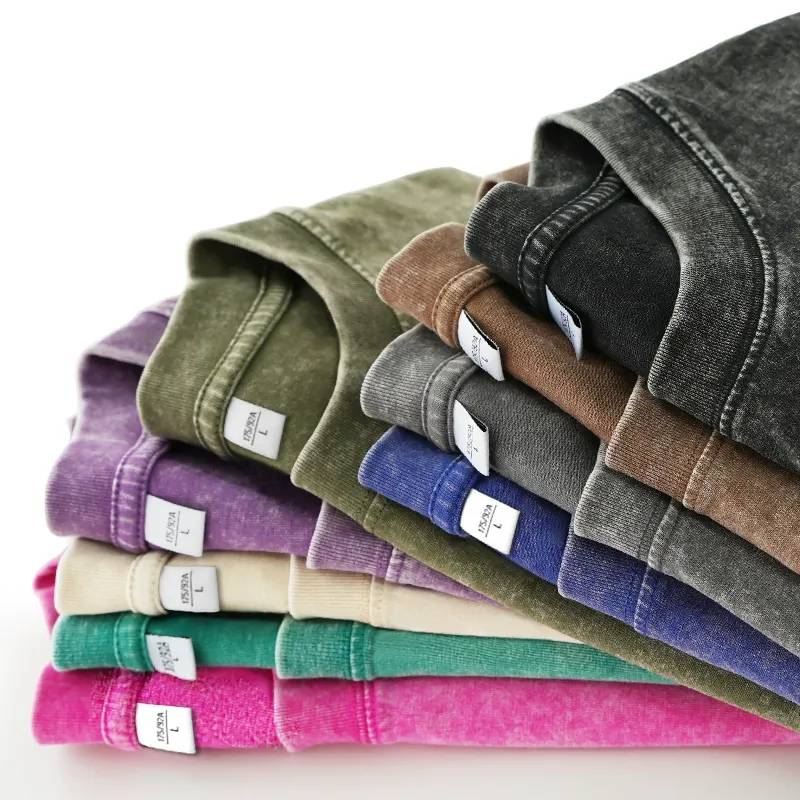 Unisex Heavy Cotton Relaxed Fit Distressed T-Shirt