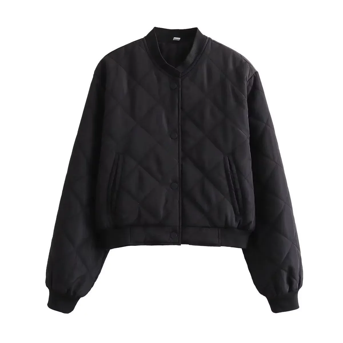 Casual Short Padded Bomber Jacket