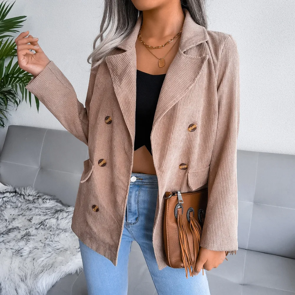 Double-breasted Blazer Jacket