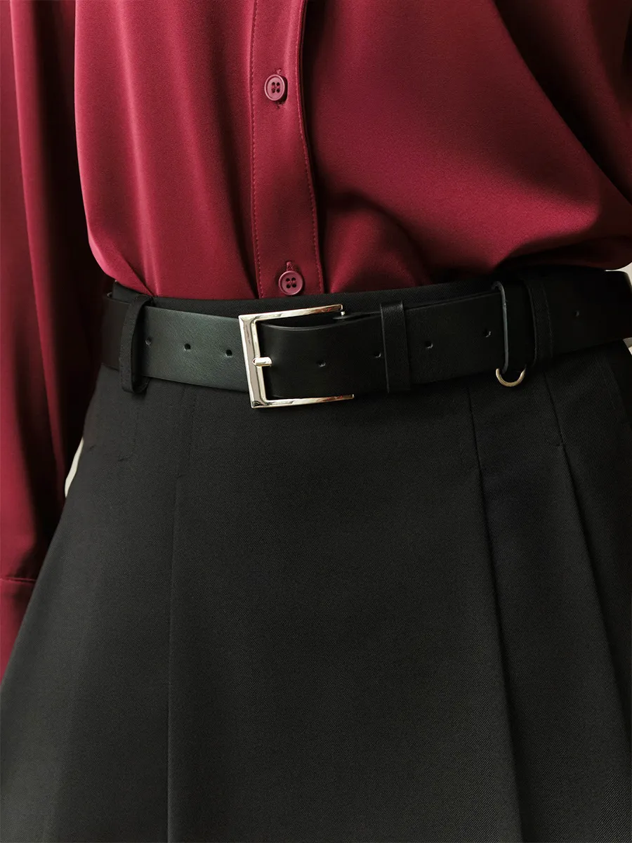 Chic Pleated Mini Skirt