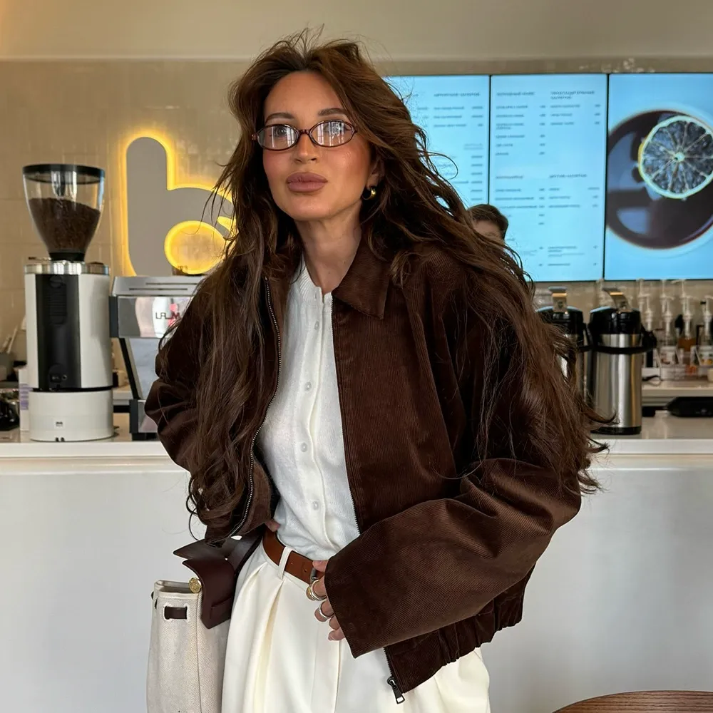 Vintage Brown Corduroy Jacket