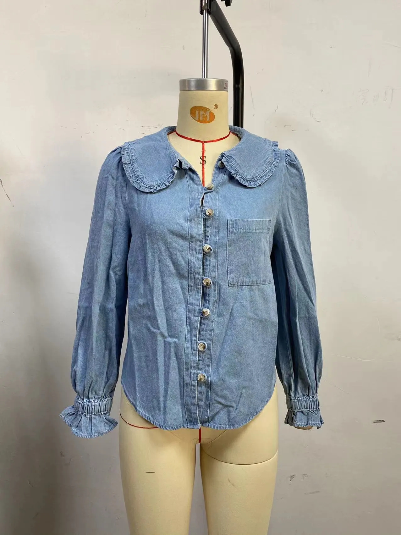 Denim Long Sleeve Shirt