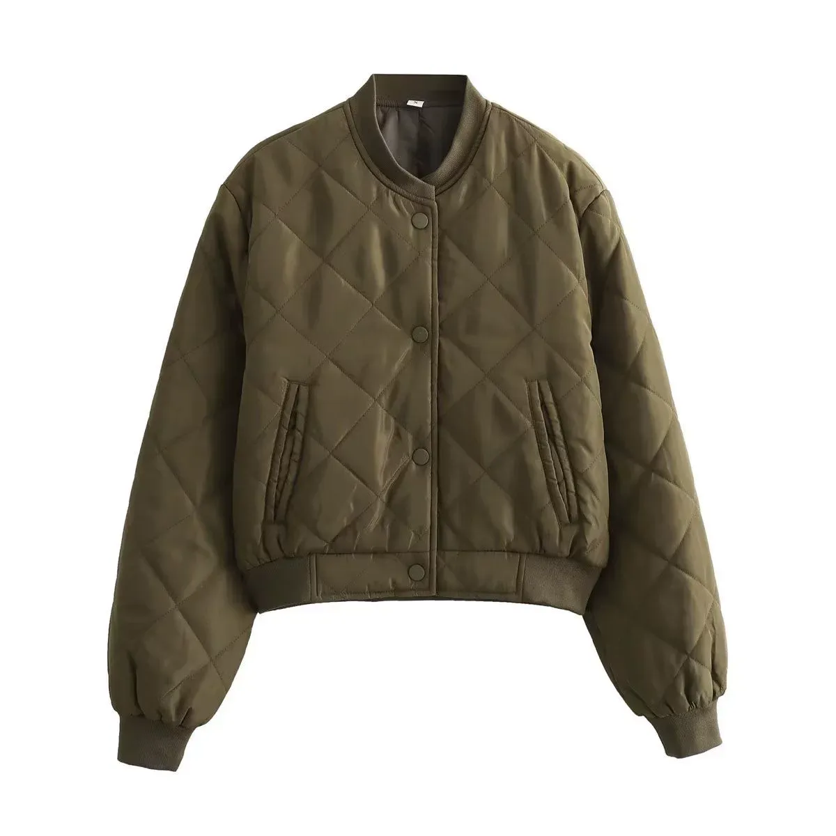 Casual Short Padded Bomber Jacket