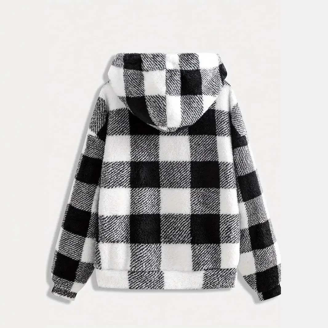 Zip-Up Fleece Hoodie Jacket