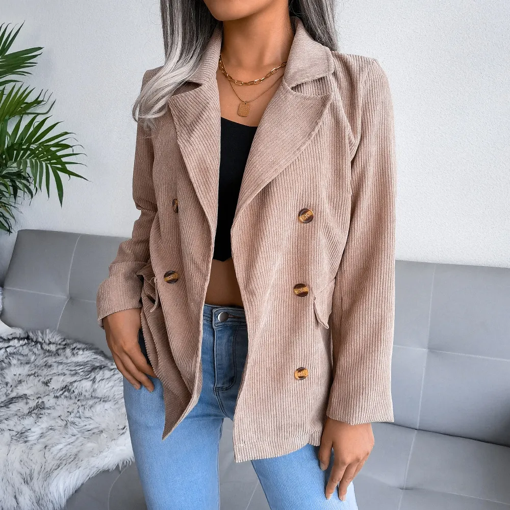 Double-breasted Blazer Jacket